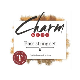 Cuerda contrabajo For-Tune Charm Kids Orchestra tungsteno 2ª Re acero Medium 1/2