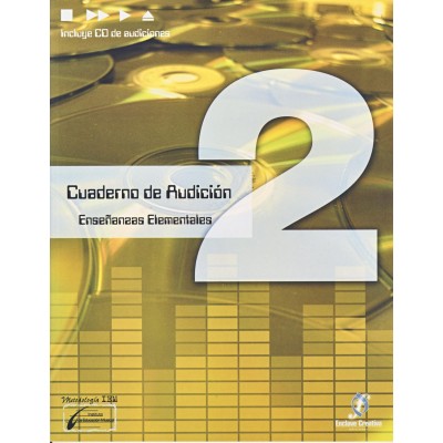 Cuaderno de audicion 2º (grado elemental) (inc.cd) (lopez/ca
