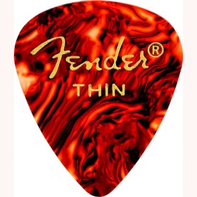 Púa Fender 198-0351-100 Tortoise Shell Thin