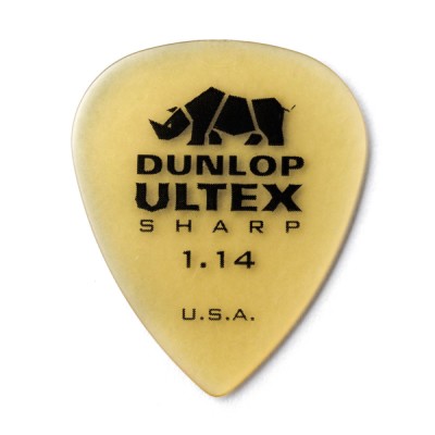 Bolsa 72 Púas Dunlop 433R-114 Ultex Sharp 1.14mm