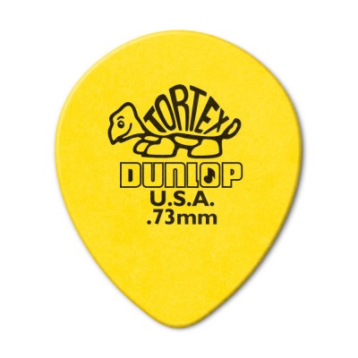 Bolsa 72 Púas Dunlop 413R-073 Tortex Teardrop 0.73mm