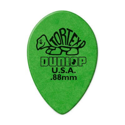 Bolsa 36 Púas Dunlop 423R-088 Tortex Small Teardrop 0.88mm