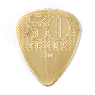 Bolsa 36 Púas Dunlop 442R-073 Nylon Gold 50th Anniversary 0.73mm