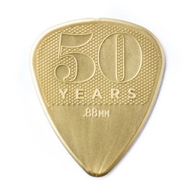 Bolsa 36 Púas Dunlop 442R-088 Nylon Gold 50th Anniversary 0.88mm