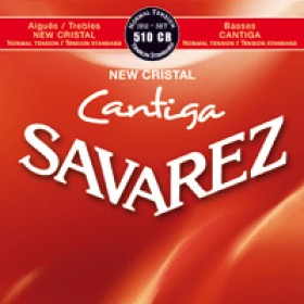 Juego Savarez Clásica New Cristal Cantiga Roja 510-CR