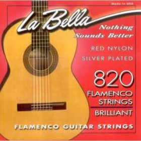 Cuerda 1ª La Bella Roja Flamenca 821