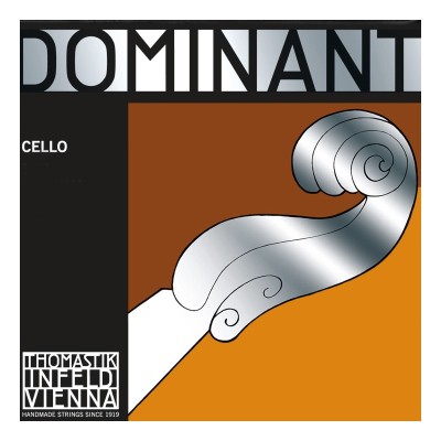 Cuerda cello Thomastik Dominant 144A 3ª Sol plata Medium 4/4