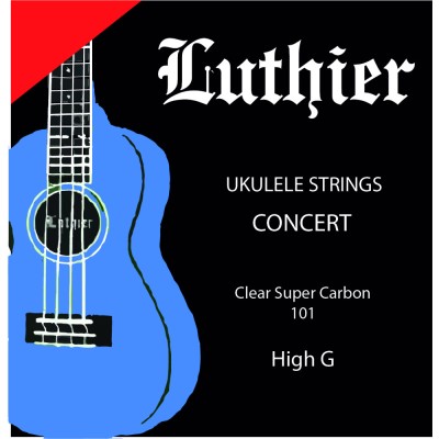 Juego Cuerdas Luthier Ukelele Concert G High LU-UCOH