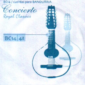 Cuerda 4ª Bandurria Royal Classics Concierto BC-14