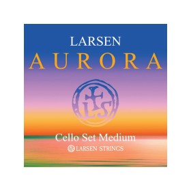 Set de Cuerdas Cello Larsen Aurora Medium 4/4