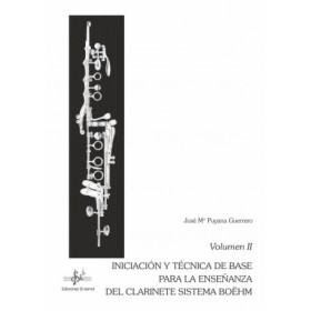 Puyana j.m.  iniciacion y tecnica de base clarinete v.2 (boe