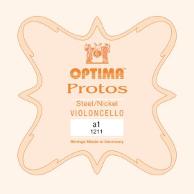 Cuerda cello Optima Protos 1211 1ª La Medium 1/4
