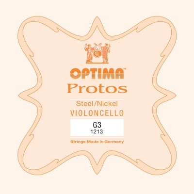 Cuerda cello Optima Protos 1213 3ª Sol Medium 1/4