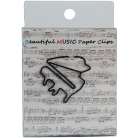 Pack 15 Clips Piano Agifty C-1015 Negro 3,5cm