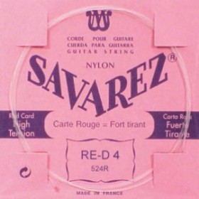 Cuerda Savarez Clásica 4a Carta Roja 524-R