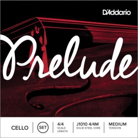 Set de cuerdas cello D'Addario Prelude J1010 Medium 3/4