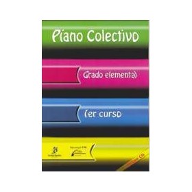 Piano colectivo 1º (inc.cd) (molina/molina)