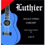 Juego Cuerdas Luthier Ukelele Concert G Low LU-UCOL