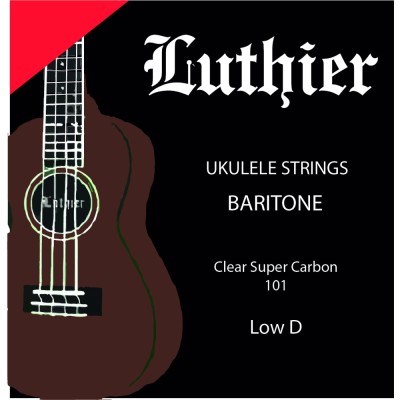 Juego Cuerdas Luthier Ukelele Bara­tono D Low LU-UBAL