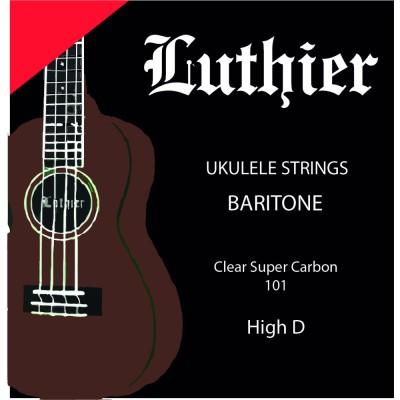 Juego Cuerdas Luthier Ukelele Bara­tono D High LU-UBAH