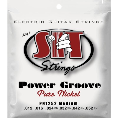 Juego Cuerdas Guitarra Eléctrica SIT Power Groove PN1252 012-052