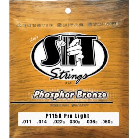 Juego Cuerdas Guitarra Acústica SIT Phosphor Bronze P1150 011-050
