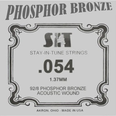 Cuerda Guitarra Acústica Phosphor Bronze SIT .054B
