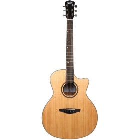 Guitarra Acústica Veelah VGACSM Tapa Abeto Cutaway