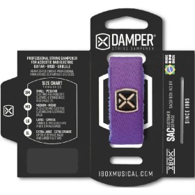 Amortiguador de Cuerdas Ibox Damper Medium Púrpura DTMD22