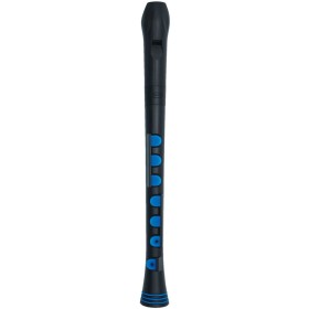 Flauta Nuvo Recorder+ Digitación Alemana N-320RDBBBLG Negra/Azul
