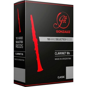 Caja 10 Cañas Clarinete Gonzalez Classic 1½
