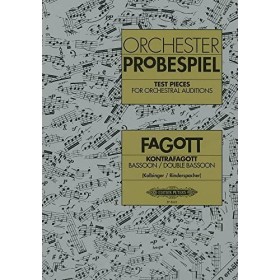 Orchester probespiel (repertorio orquestal) fagot/contrafago