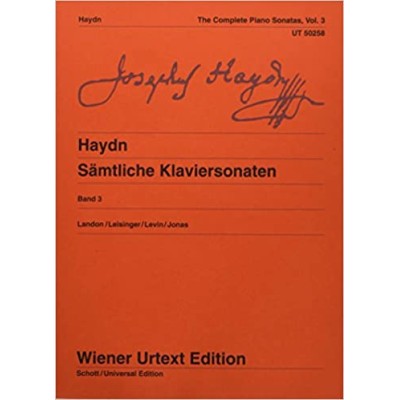 Haydn, J. Sonatas para piano vol.3 urtex (Wiener)
