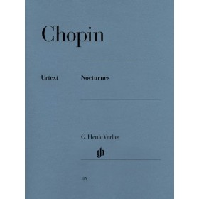 Chopin. Nocturnos completos para piano (urtext)(Henle Verlag)