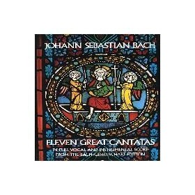 Bachcantatas (11) para coro y orquesta (partitura director)