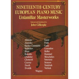 Gillespie musica europea del siglo xix para piano dover