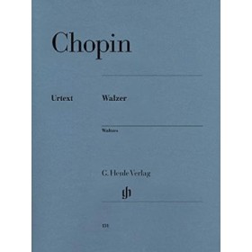 Chopin, Valses para piano Urtext (Ed. Henle Verlag)