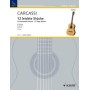 Carcassi, 12 piezas faciles op. 10 para guitarra (Ed. Schott)
