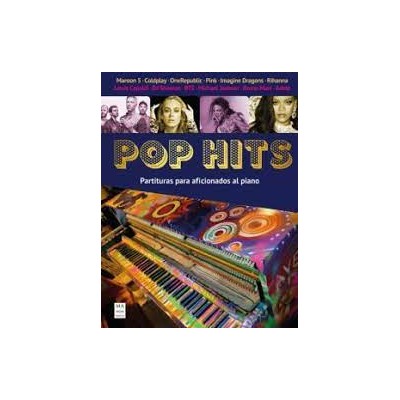 Pop Hits. Partituras para aficionados al piano