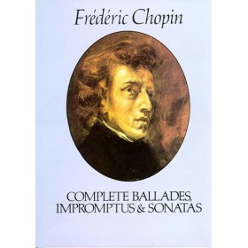 Chopin baladas, impromptus y sonatas para piano dover