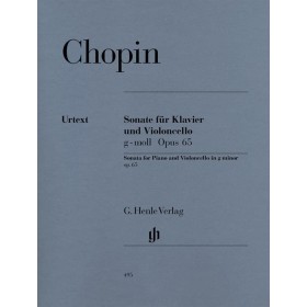 Chopin, Sonata para cello y piano sol menor op.65 (Ed. Henle Verlag)