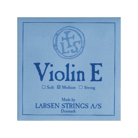 Cuerda violín Larsen 1ª Mi lazo oro Medium 4/4