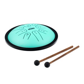 STEEL TONGUE DRUM,SMALL,GREEN,
