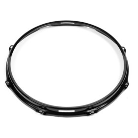 14" 8 Hole BLACK  PC/Steel S-Hoop Snare Bottom