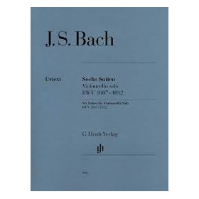 Bach, 6 Suites para cello solo BWV 1007-1012 (Ed. Henle)