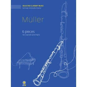 Comesaña. Muller. 6 pieces para clarinete y piano (ed. armonia edicion