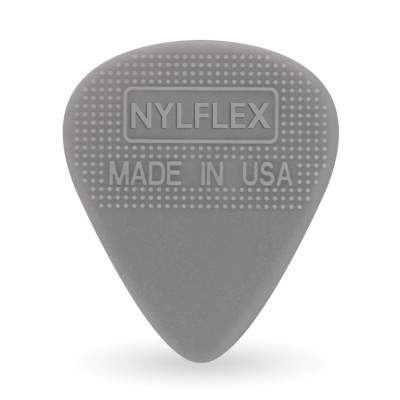 Púas para guitarra serie Nylflex de D'Addario, paquete de 100, calibre medio.
