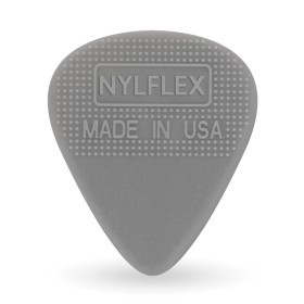 Púas para guitarra serie Nylflex de D'Addario, paquete de 10, calibre pesado.