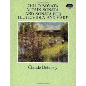 Debussy sonatas para violin, violoncello, flauta (con piano)