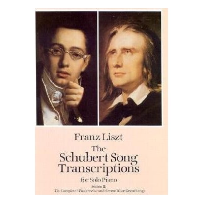 Liszt canciones de schubert 2º arregladas para piano dover